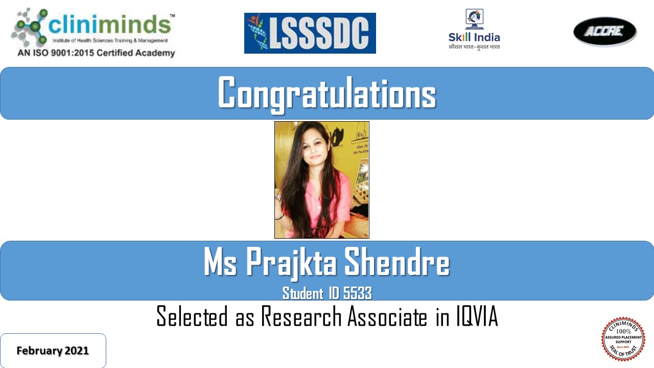 Cliniminds Drug Regulatory Affairs Placements